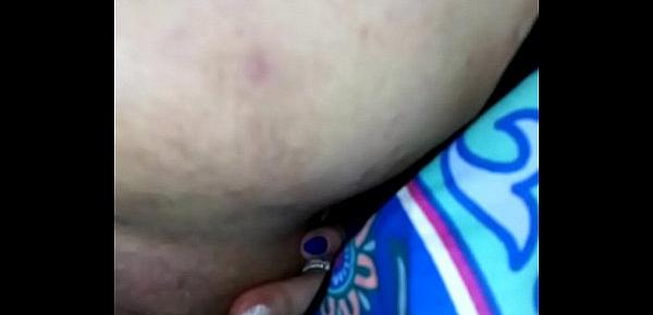  my chick and her big ass playing with herself as i bust a nut